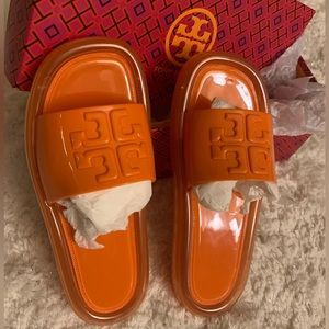 TORY BURCH BUBBLE JELLY Sandals SZ 6 🔥🔥🔥🔥